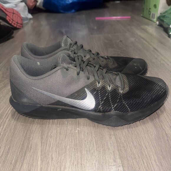 Nike Retaliation TR (917707-001) Black Running Shoes Men's US Size- 12 - Picture 1 of 7